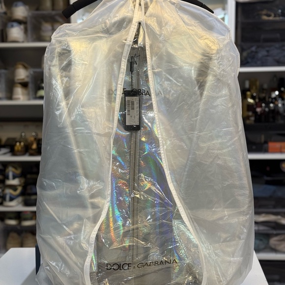 Dolce & Gabana Holographic Silver Jacket - size XL - used once - Picture 2 of 11